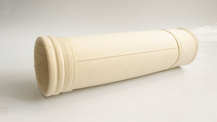Korroziv tutun gazi uchun yuqori haroratli PPS / PTFE filtr qopi